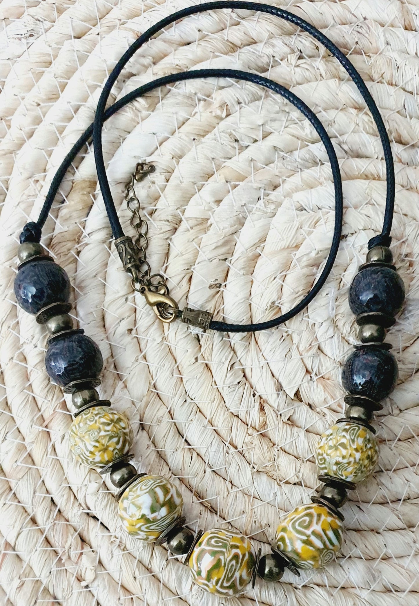 484. Parure"Mimosas "