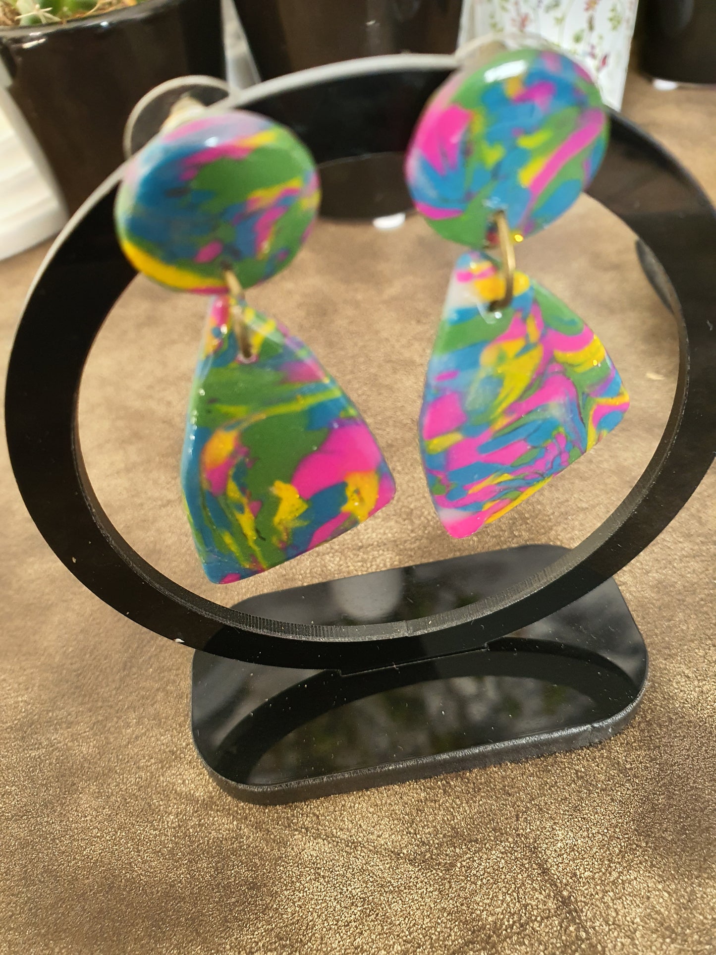 224.parure" Arc en ciel "