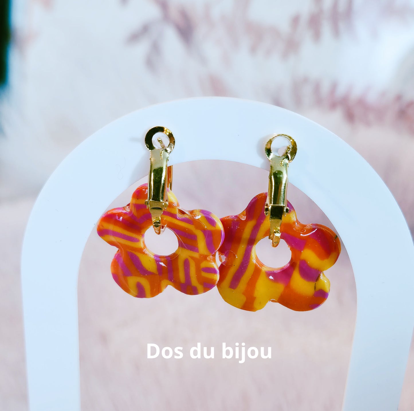 637. Boucles d'oreilles " Souvenirs de vacances"