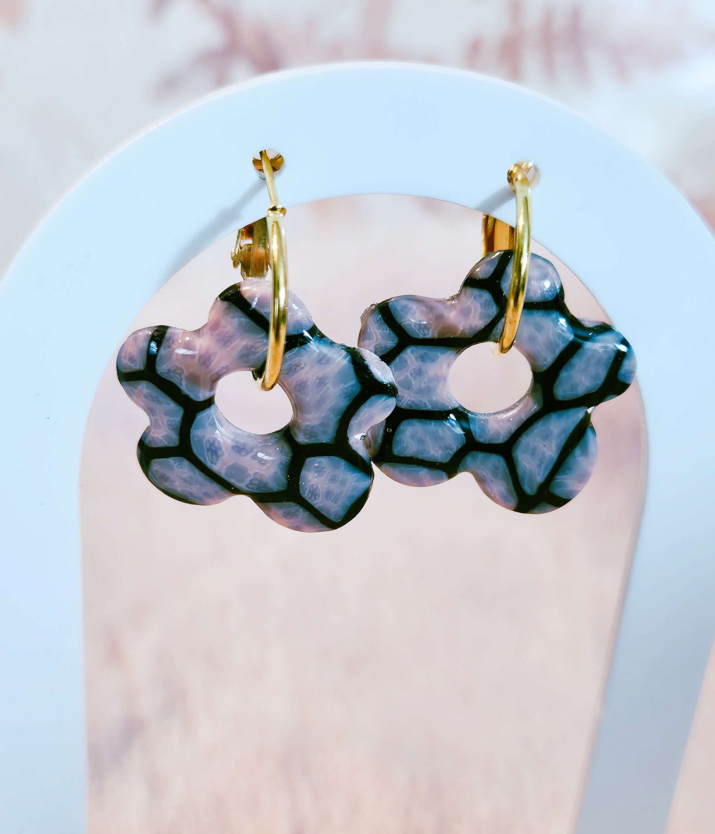 639. Boucles d'oreilles " Souvenirs de vacances"