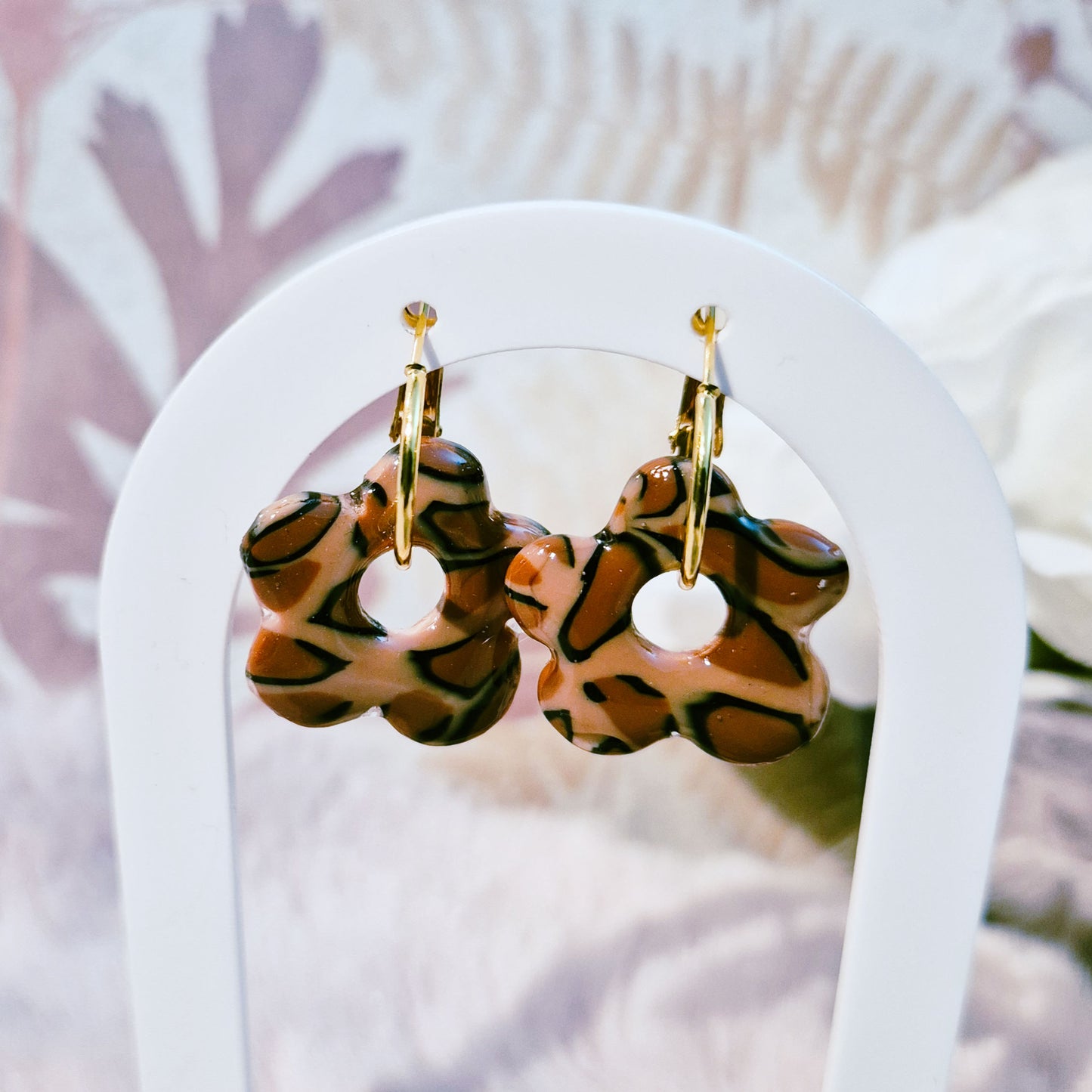 642. Boucles d'oreilles "Souvenirs de vacances"