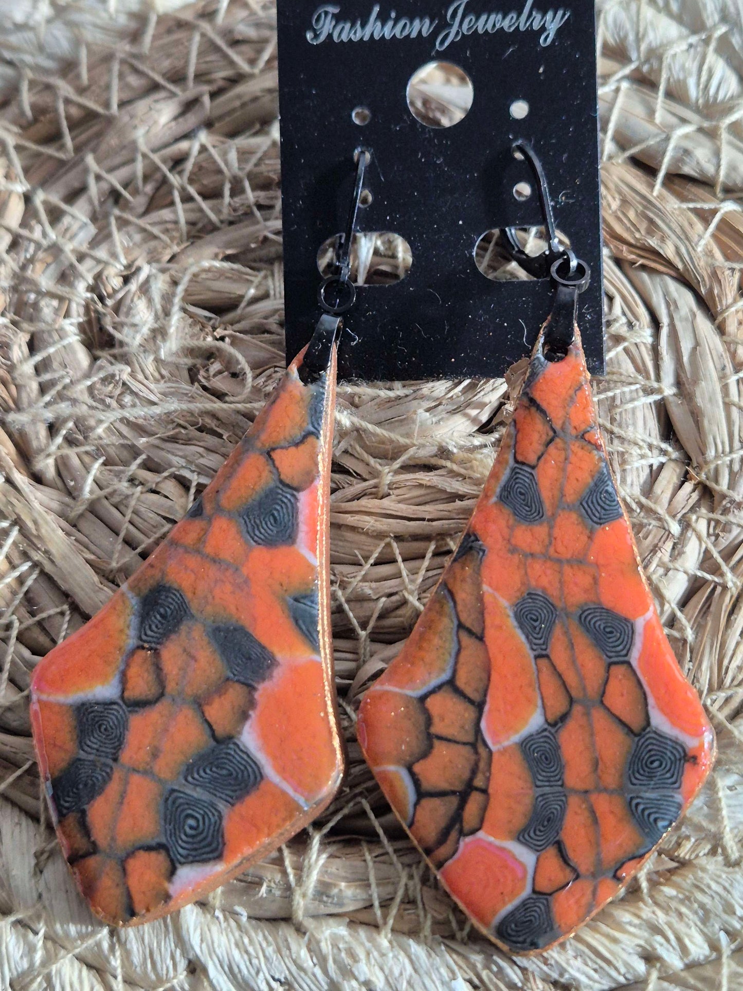 627. Boucles d'oreilles "géométrie"