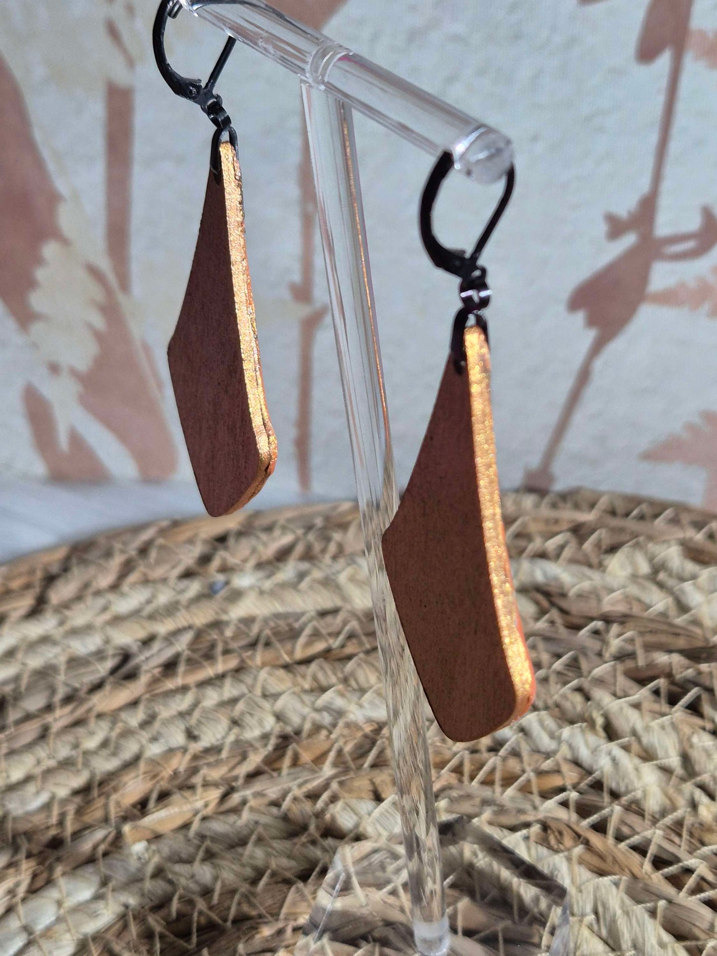 627. Boucles d'oreilles "géométrie"