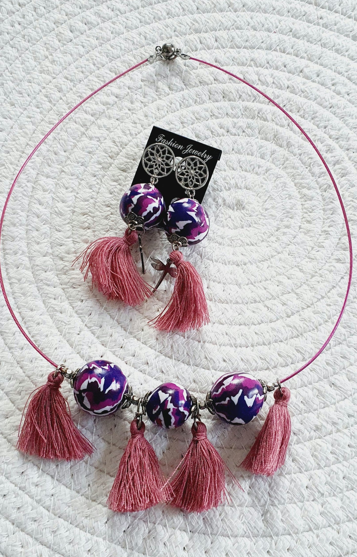 131. parure" Les libellules "