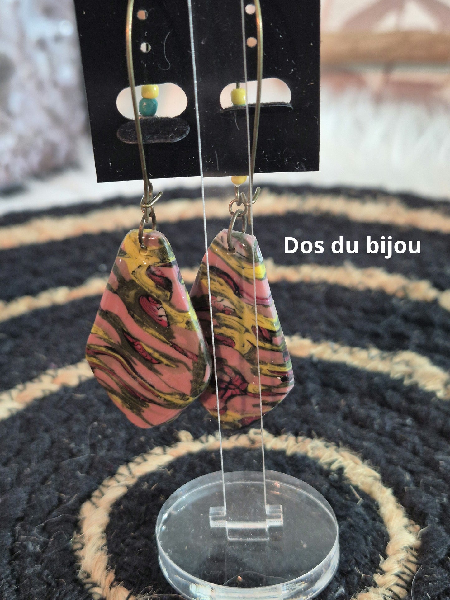 609. Boucles d'oreilles "Tourbillon"