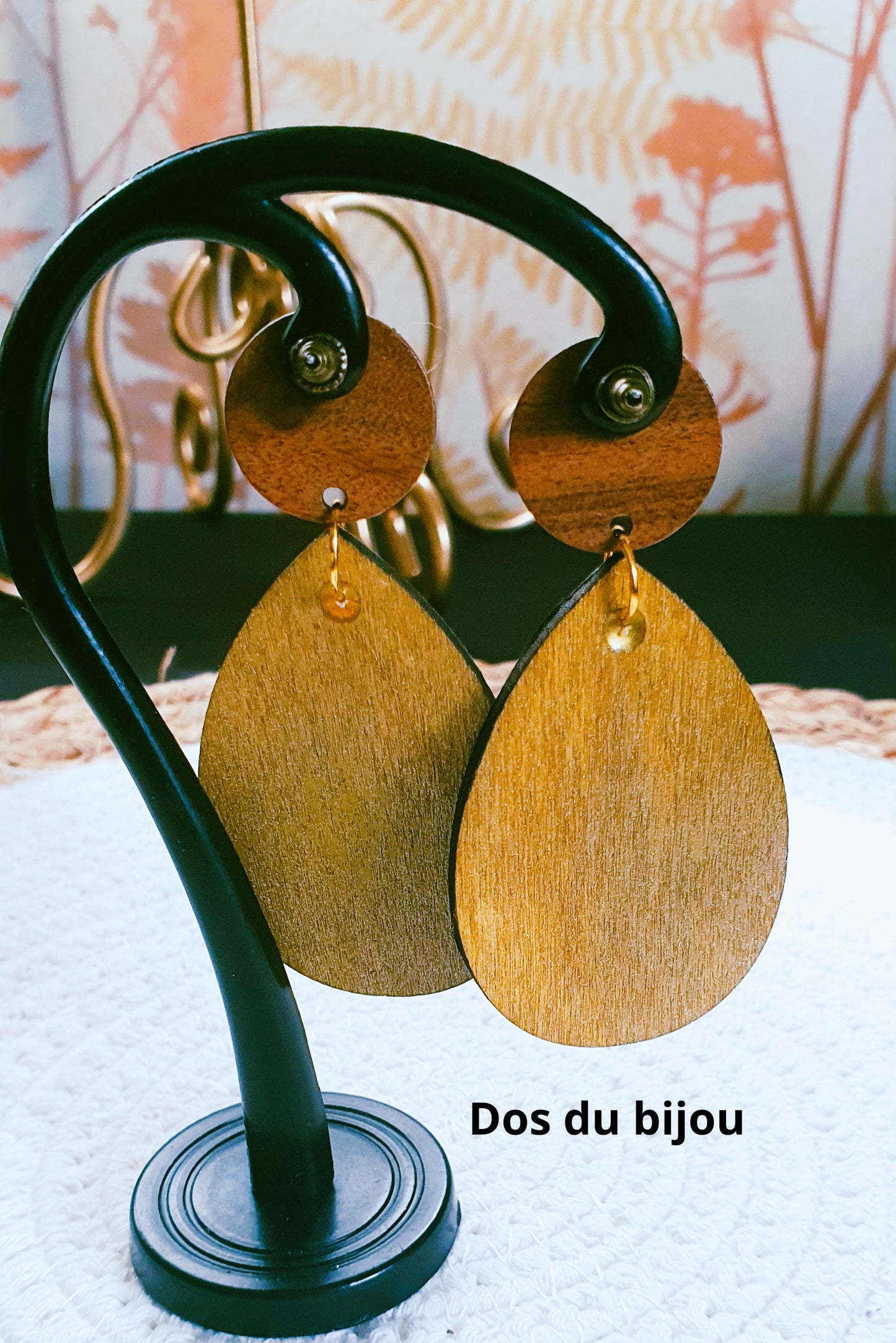 561. Boucles d'oreilles "Marguerite"