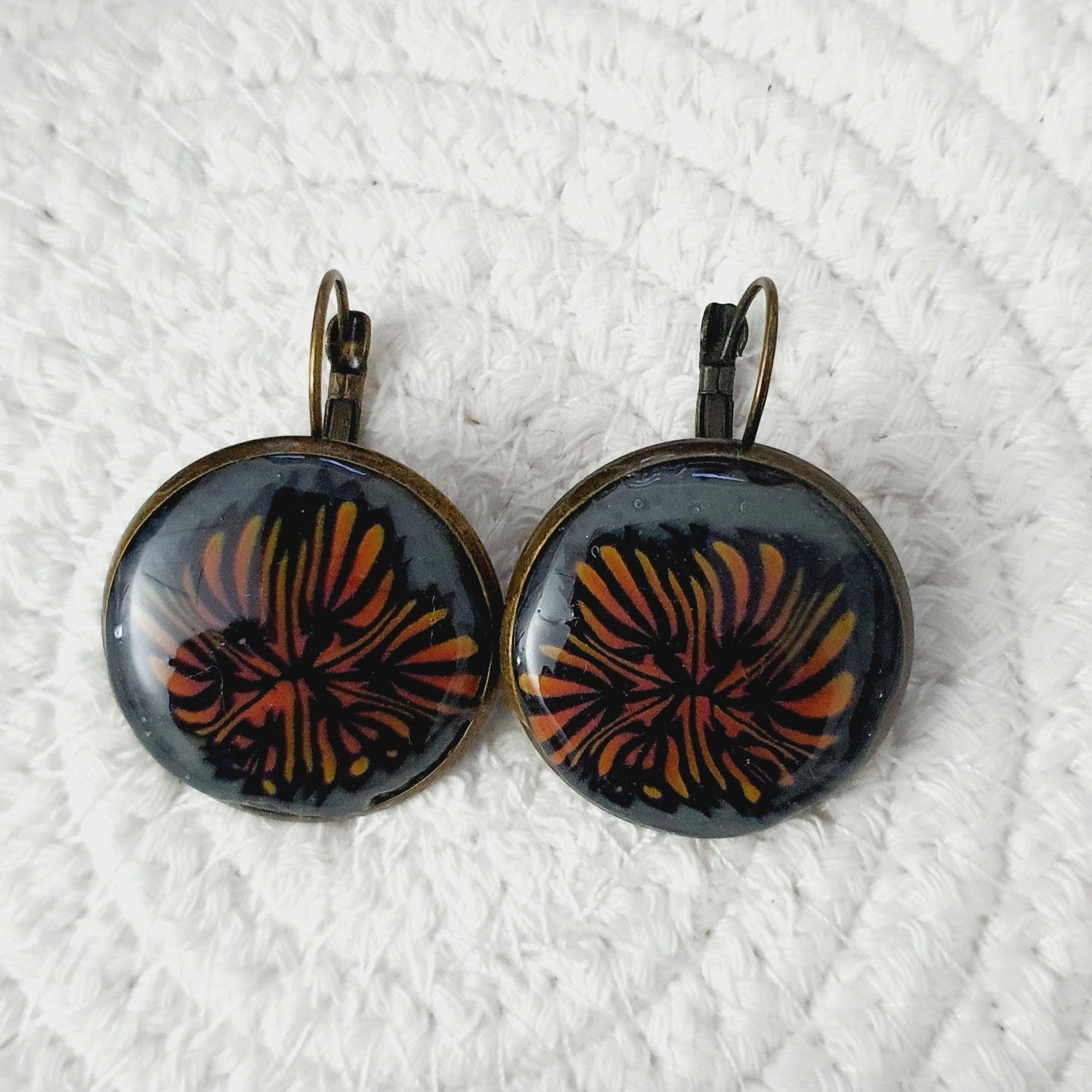 228. Parure"Fleurs d'automne"