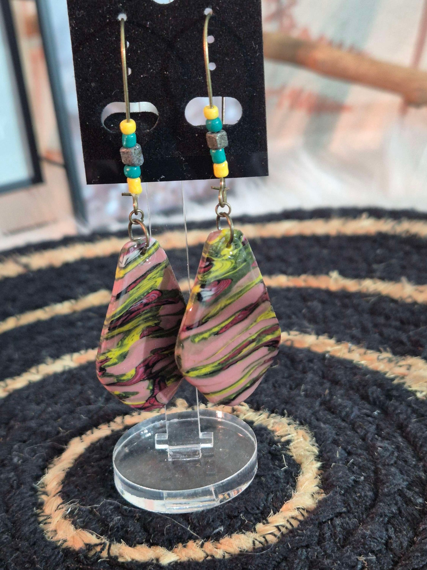 609. Boucles d'oreilles "Tourbillon"