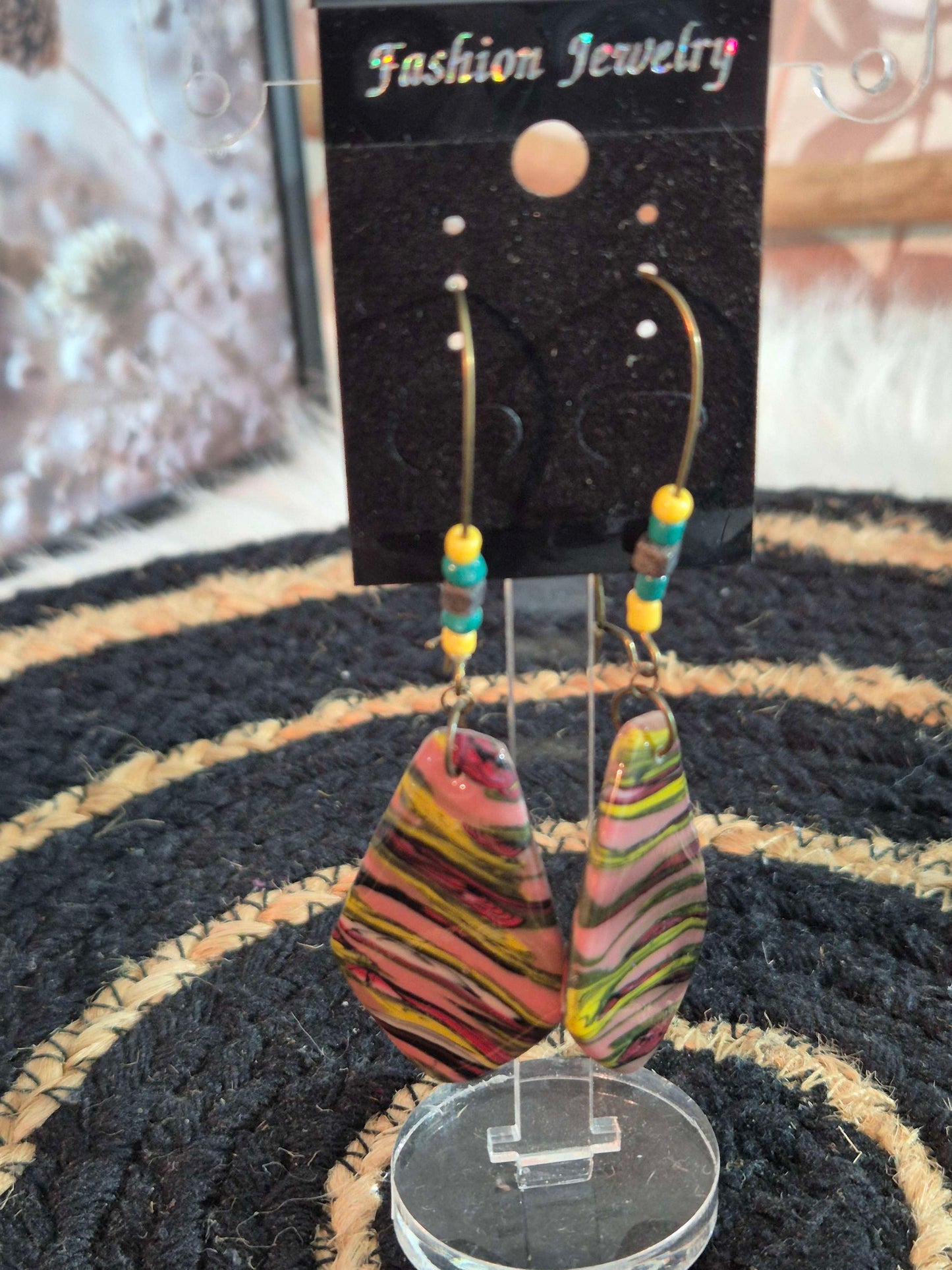 609. Boucles d'oreilles "Tourbillon"