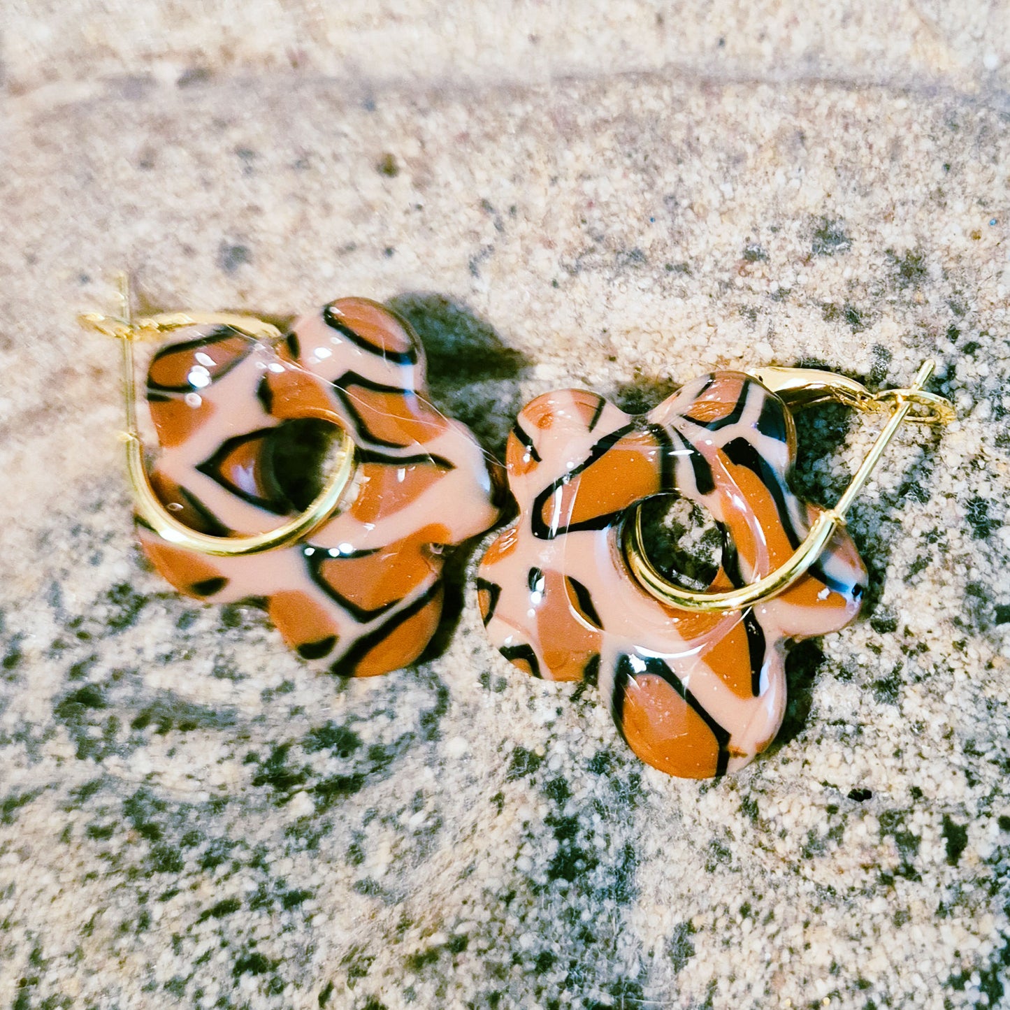 642. Boucles d'oreilles "Souvenirs de vacances"