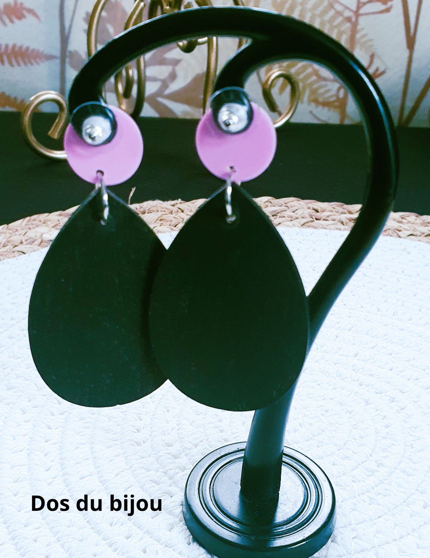 564. Boucles d'oreilles "Mandala"