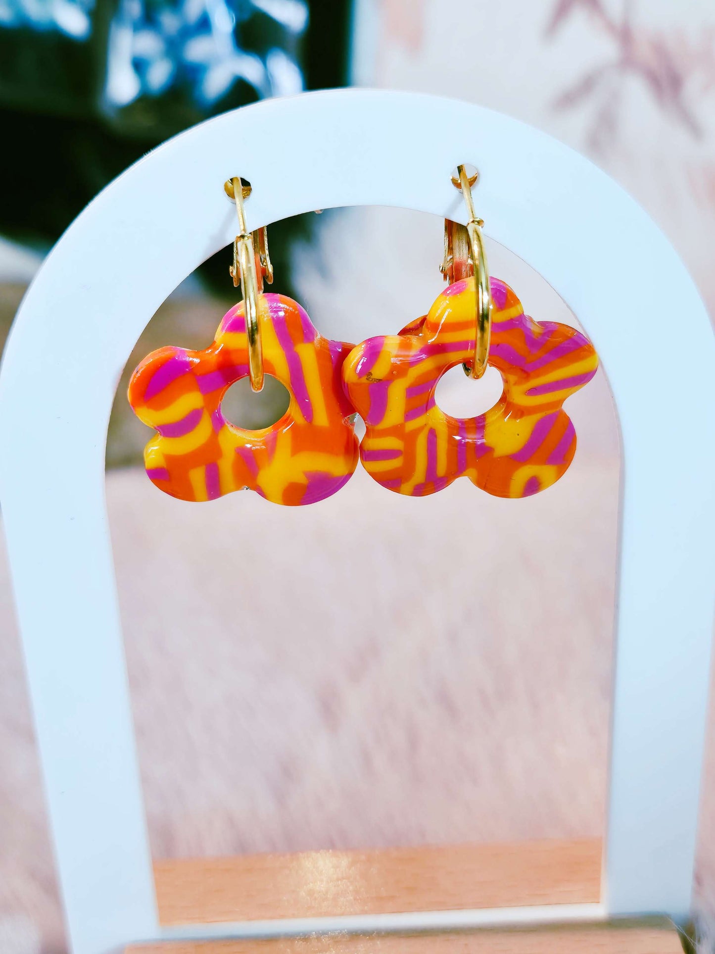 637. Boucles d'oreilles " Souvenirs de vacances"