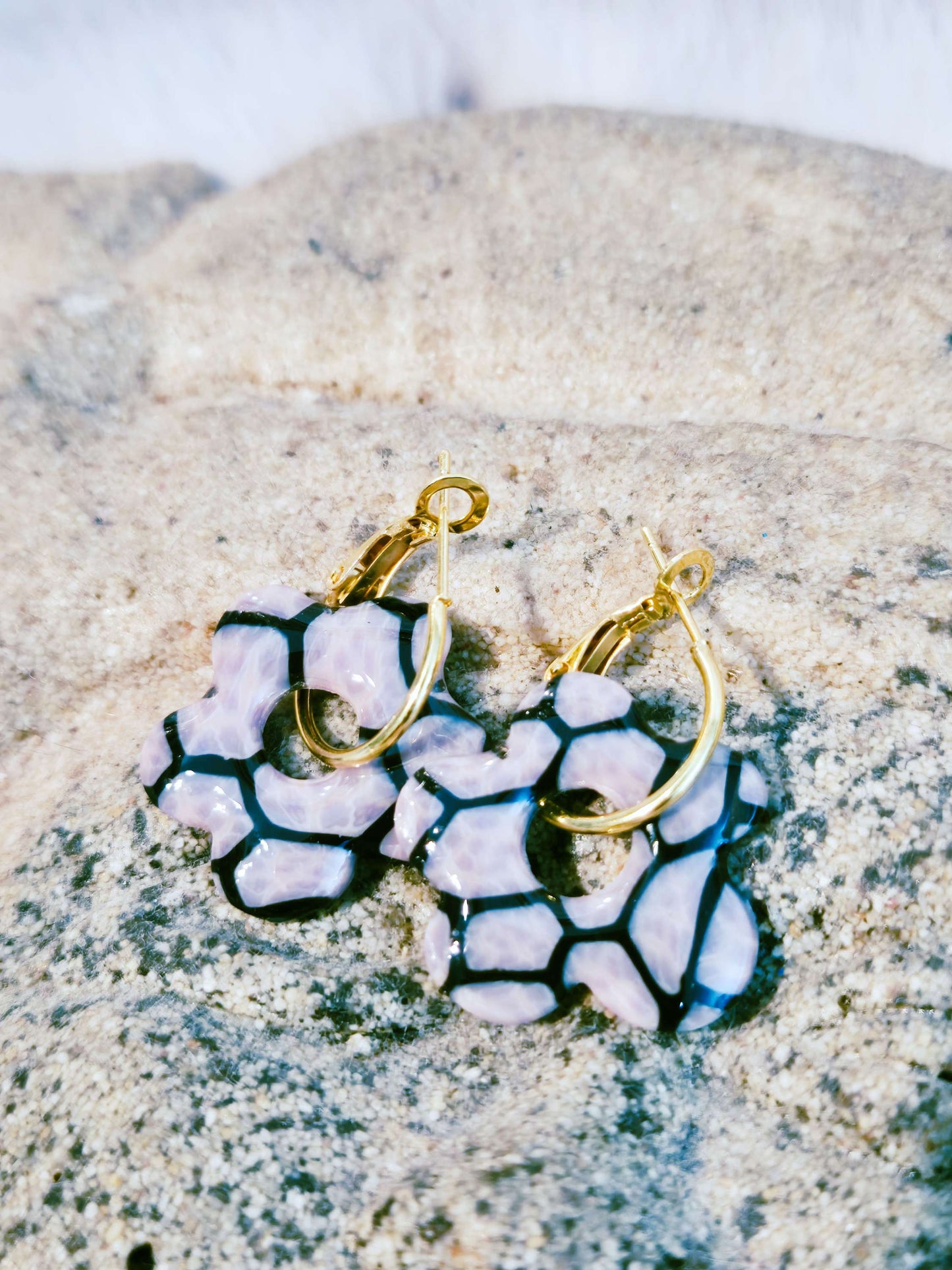 639. Boucles d'oreilles " Souvenirs de vacances"