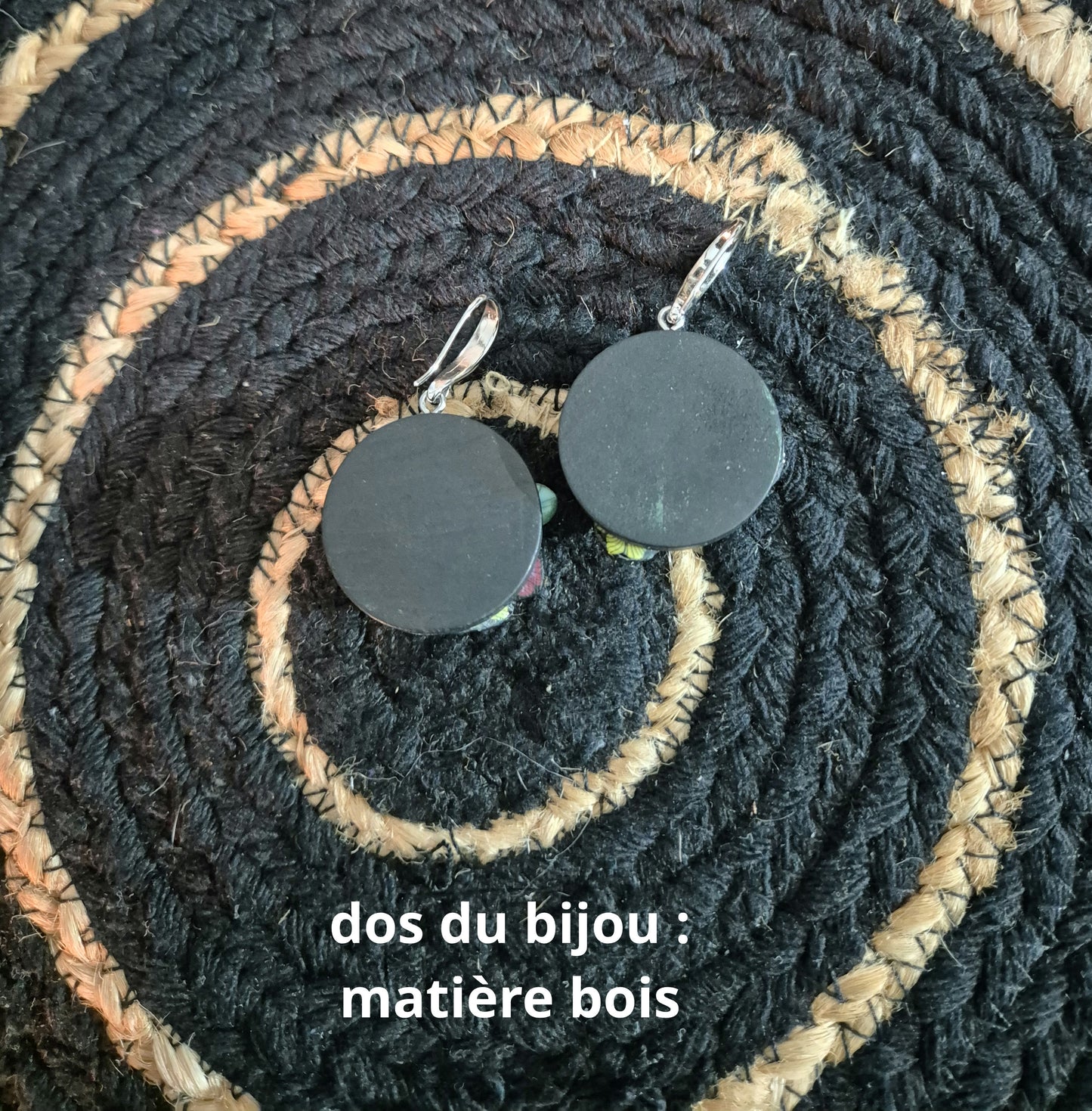 604.Boucles d'oreilles "Beauté florale"