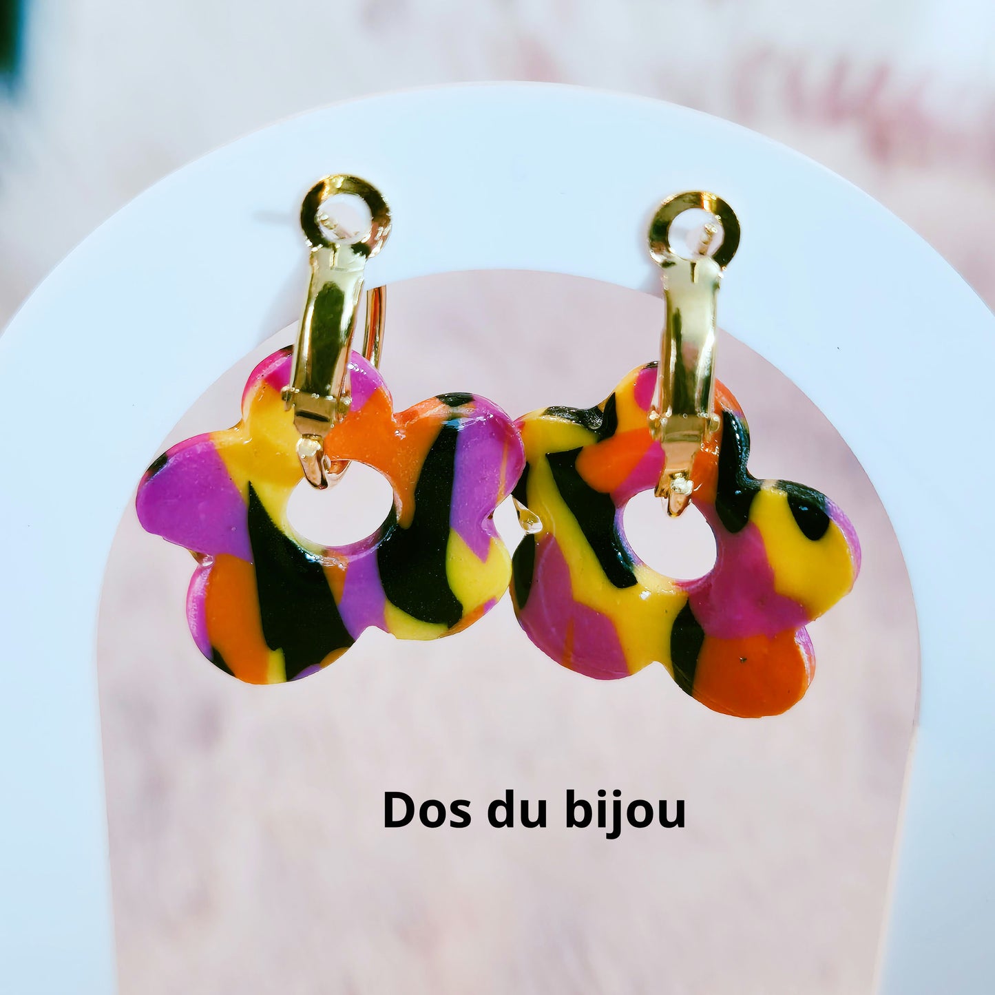 638. Boucles d'oreilles "Souvenirs de vacances"