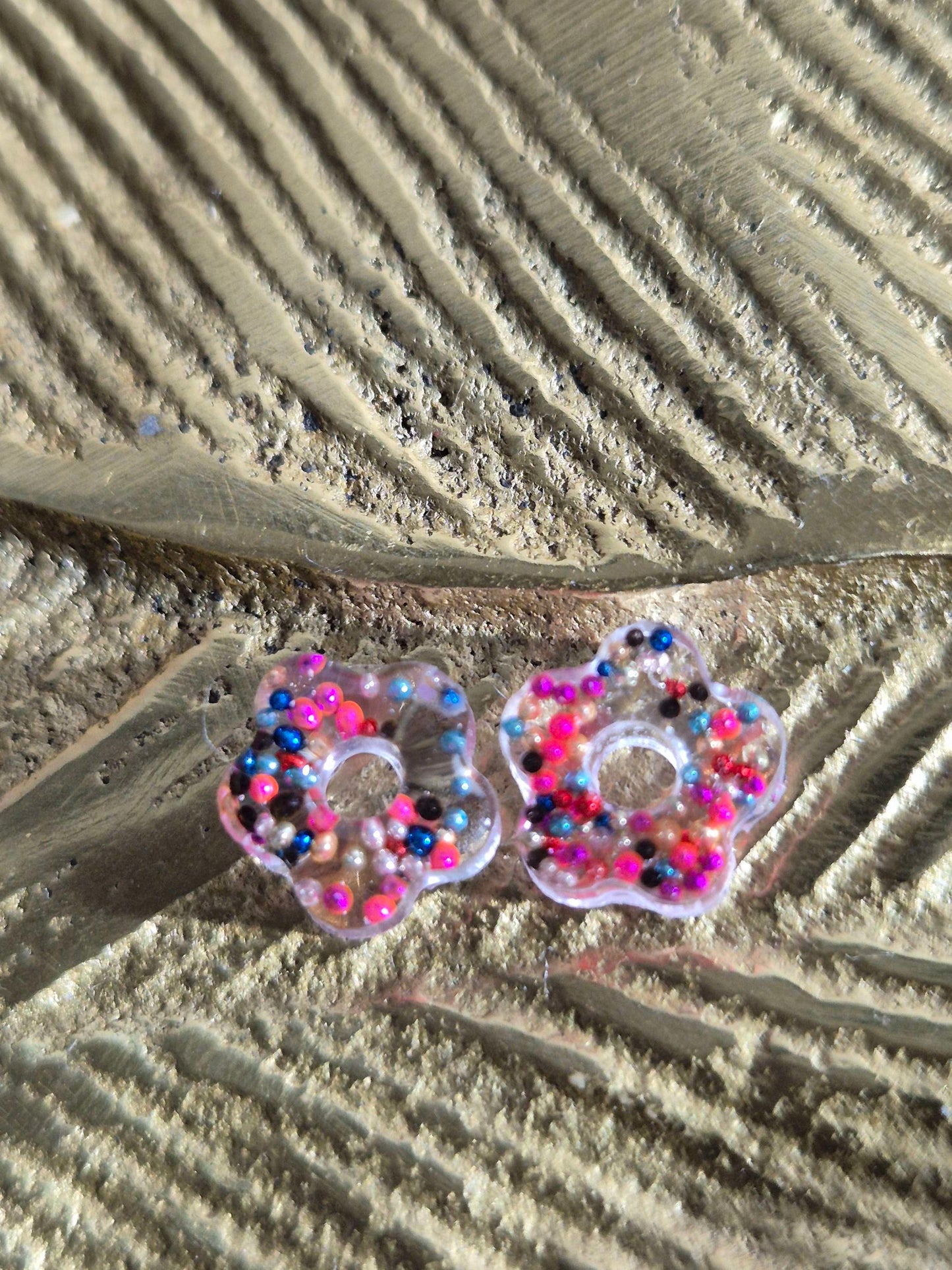 616. Boucles d'oreilles "petites fleurs"