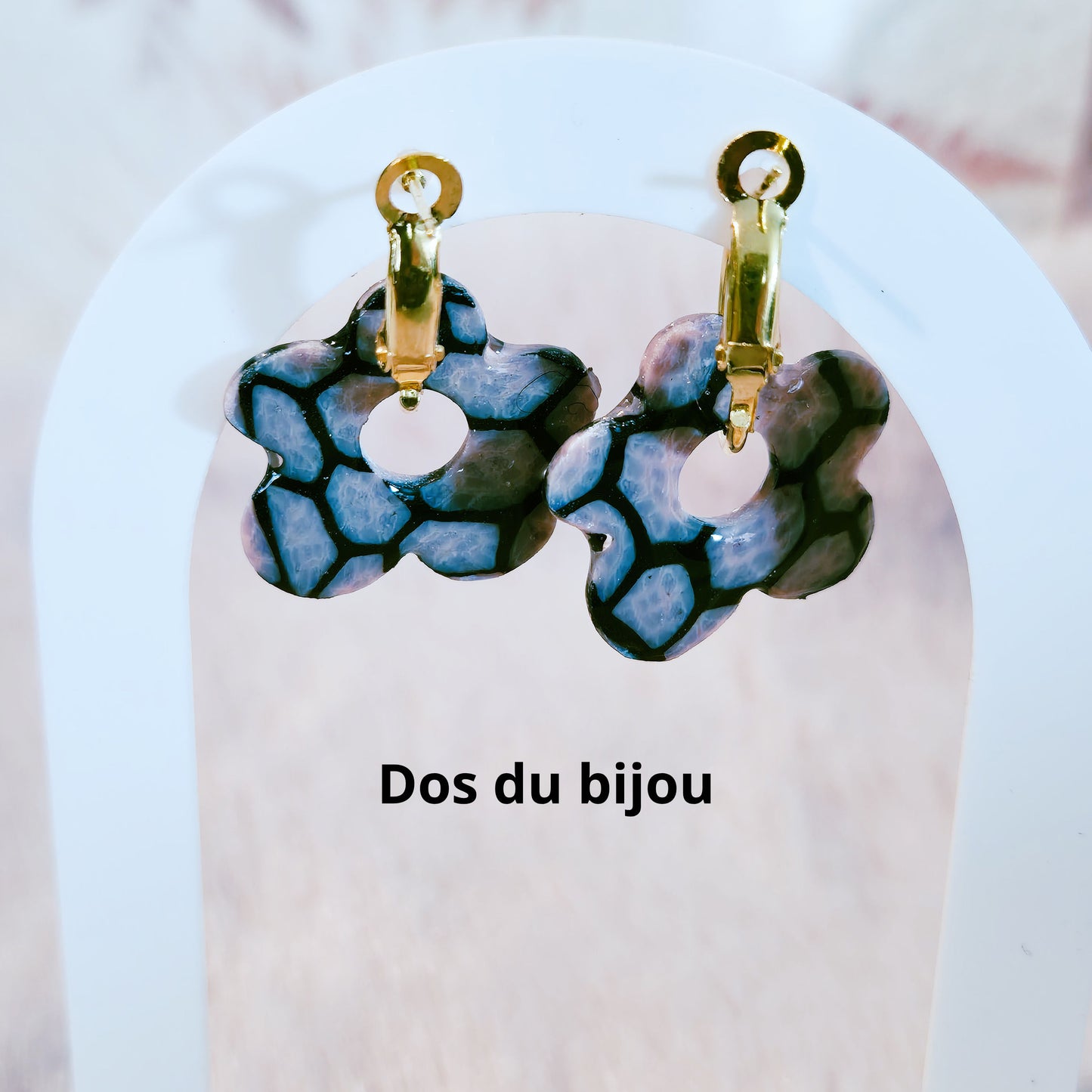 639. Boucles d'oreilles " Souvenirs de vacances"