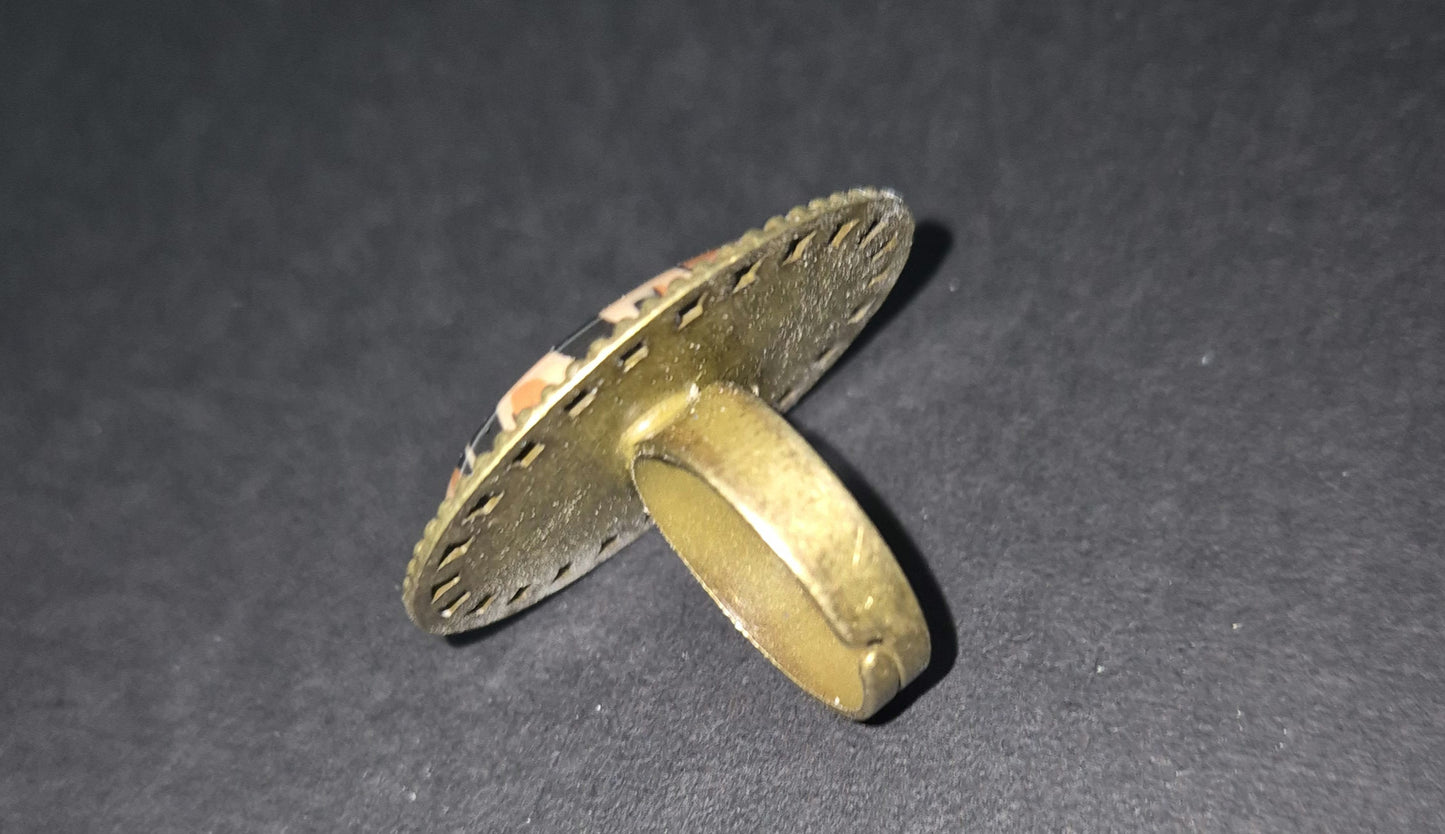 590.Bague" Léopard: