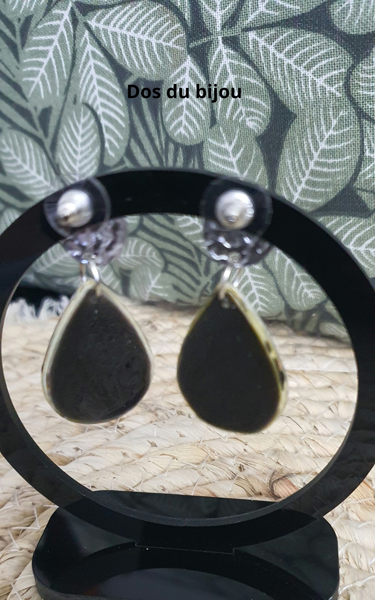 489. Boucles d'oreilles : "Mimosas"