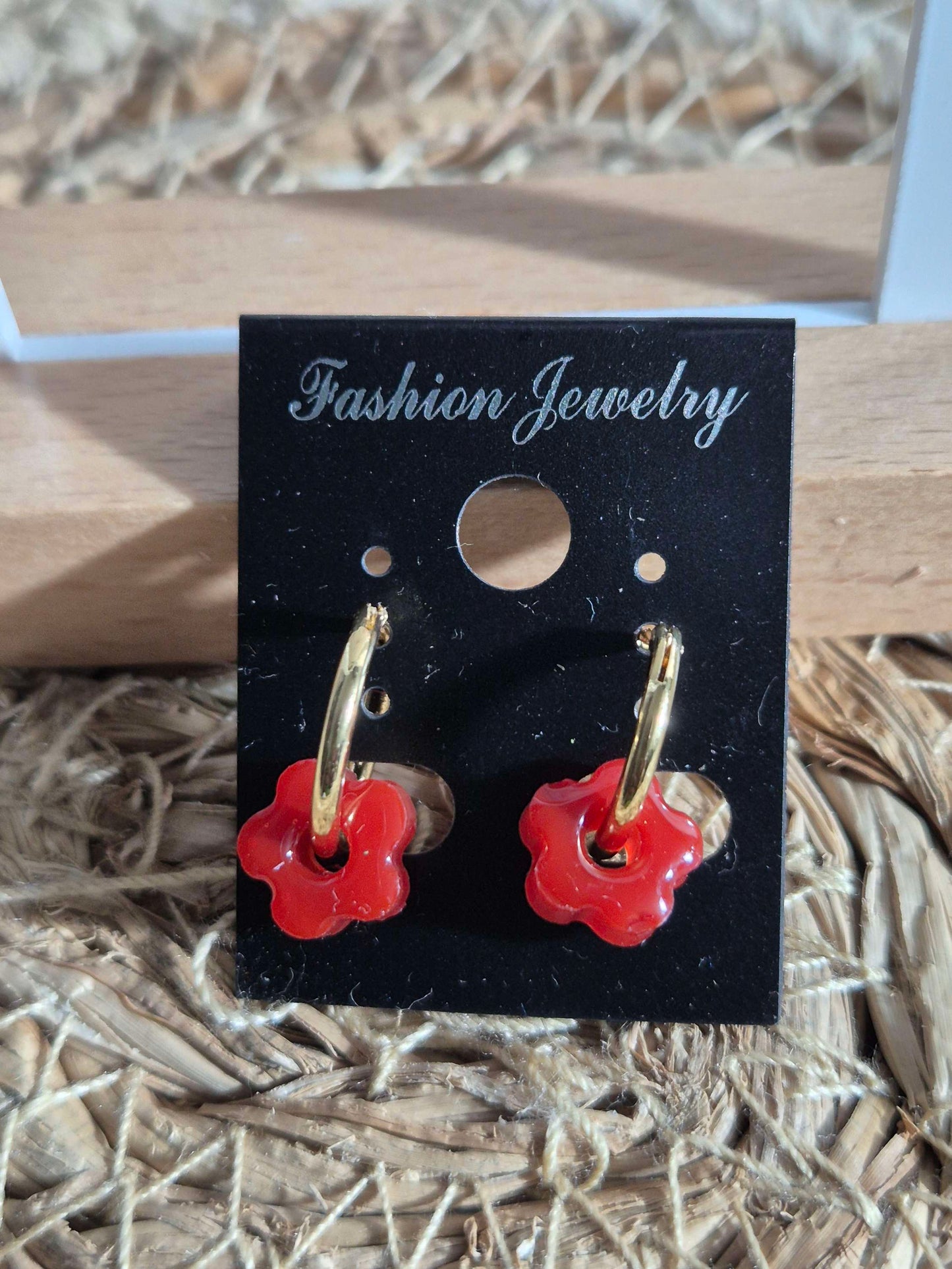 611. Boucles d'oreilles "petites fleurs"