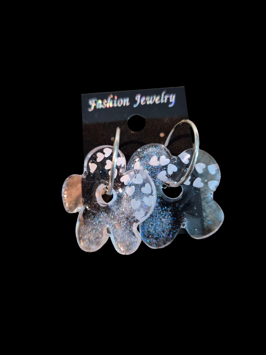 633. Boucles d'oreilles "Souvenirs de vacances"
