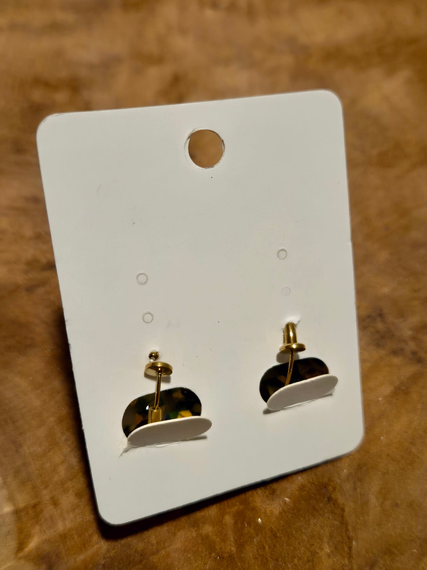 696. Boucles d'oreilles " La forêt "