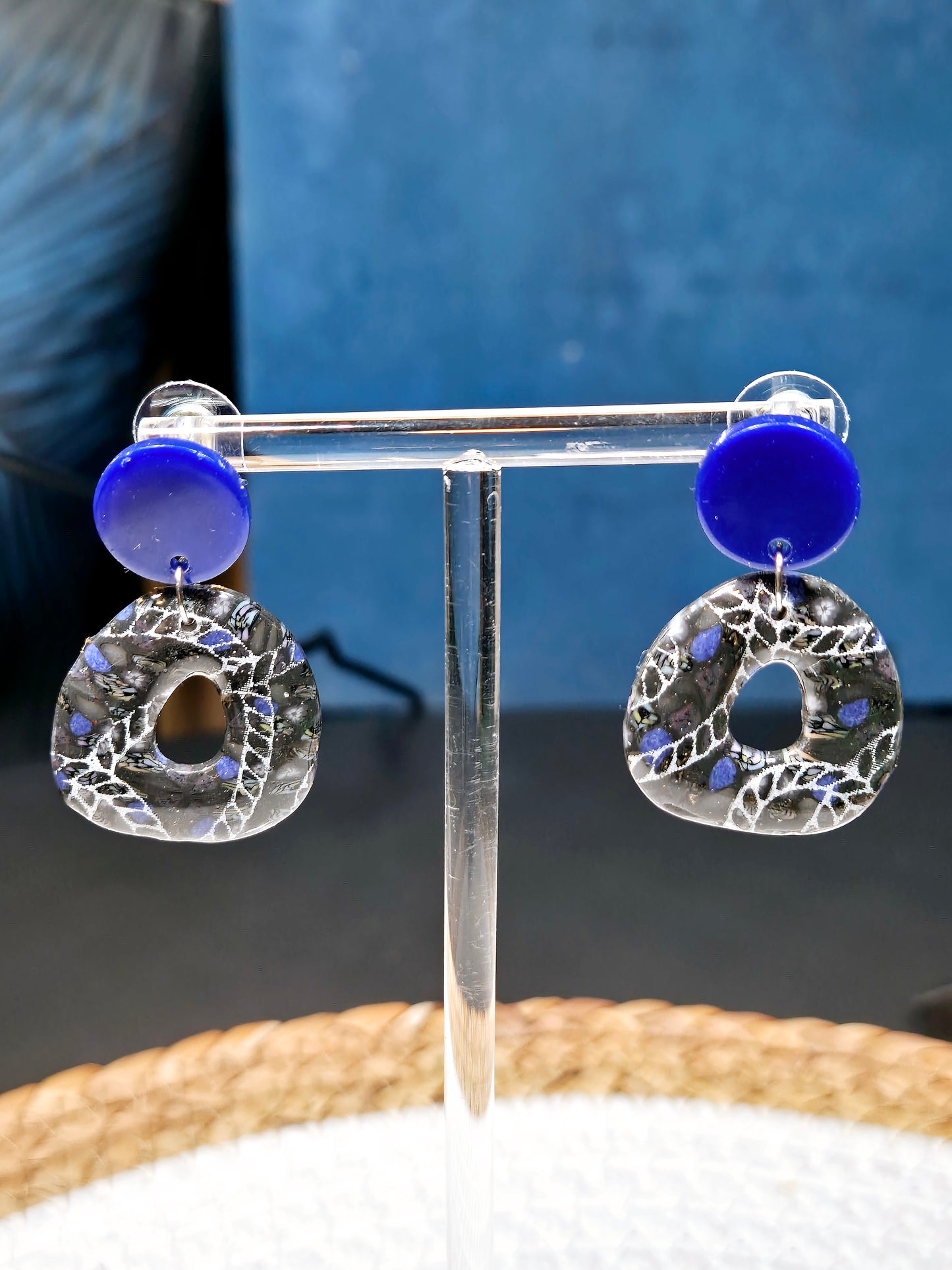 726.Boucles d'oreilles"Liens d'amour"