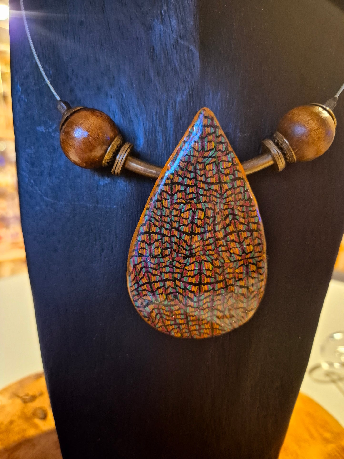 155 Collier "Les Carreaux"