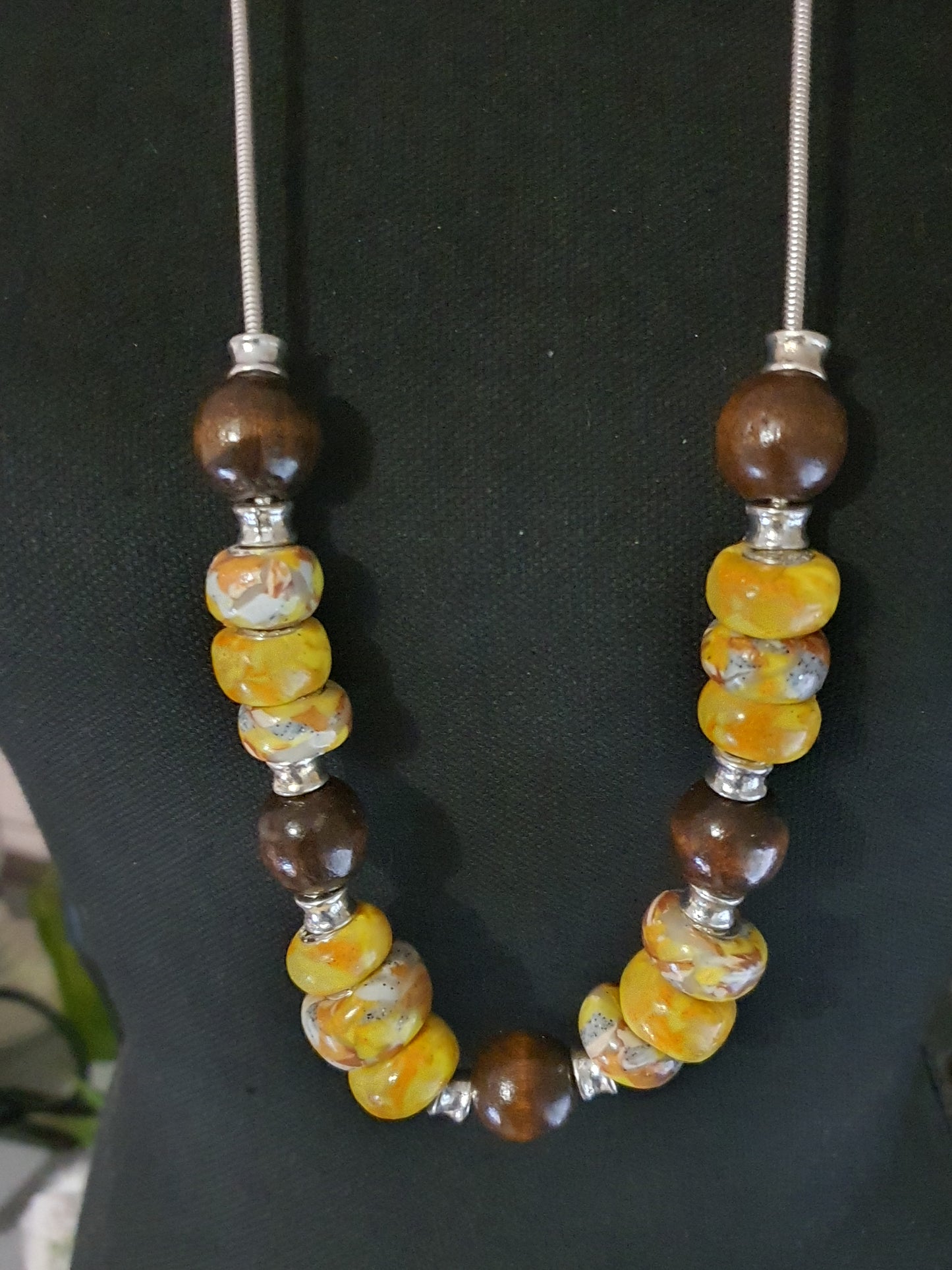 147. Parure "Sautoir soleil "