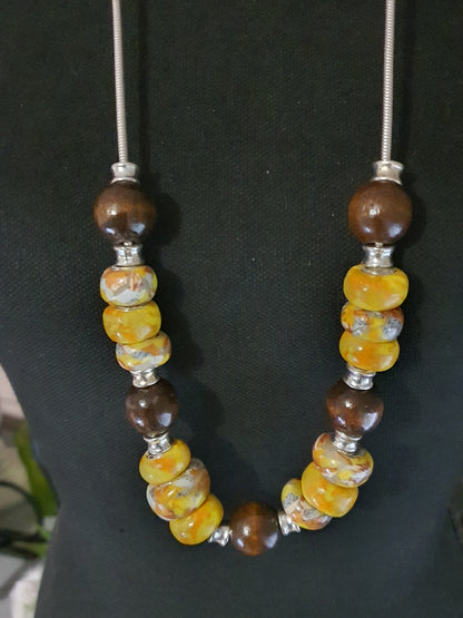 147. Parure "Sautoir soleil "