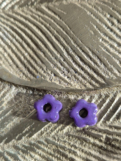 617. Boucles d'oreilles"Petites fleurs"