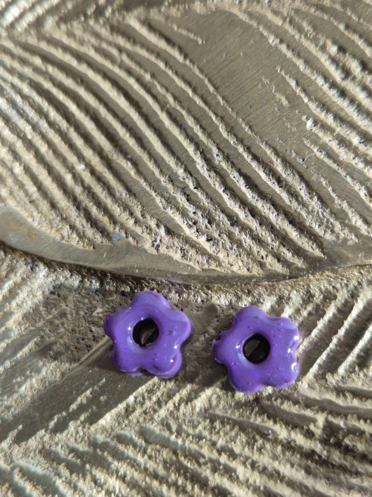 617. Boucles d'oreilles"Petites fleurs"