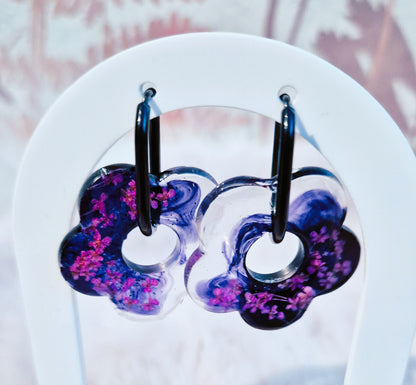 634.Bouvles d'oreilles "Souvenirs de vacances"