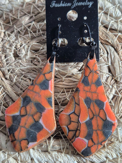 627. Boucles d'oreilles "géométrie"