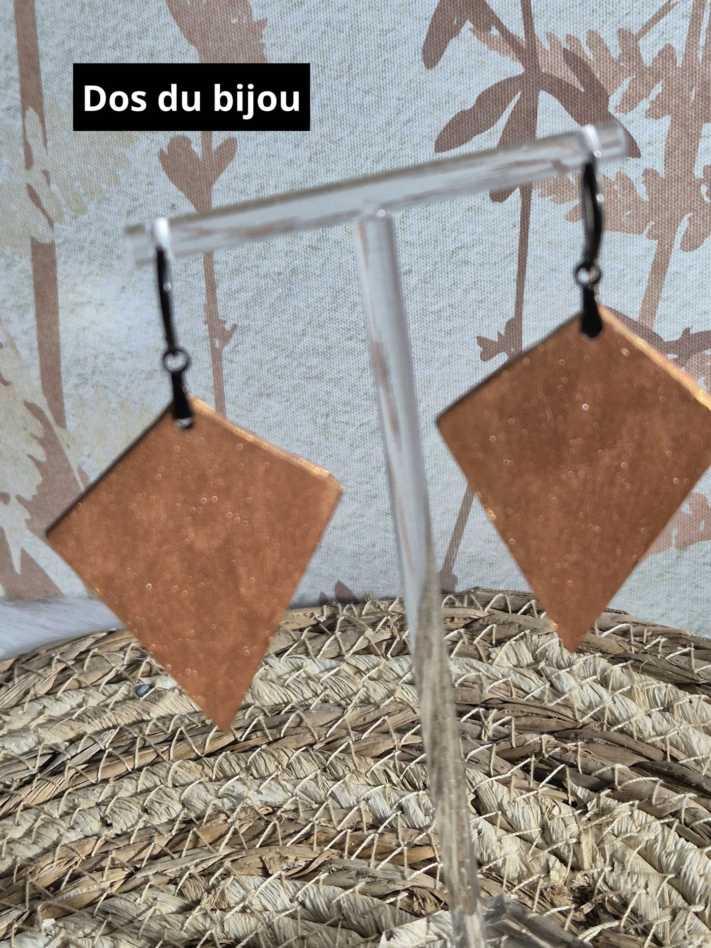 626. Boucles d'oreilles"géométrie"
