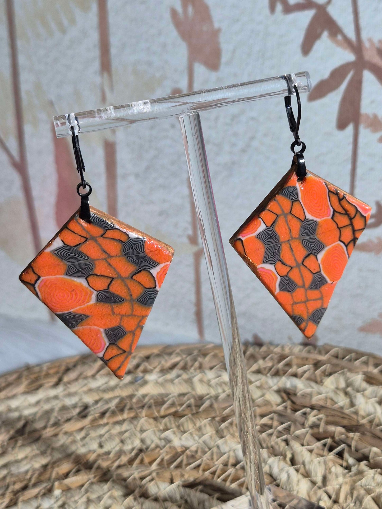 626. Boucles d'oreilles"géométrie"