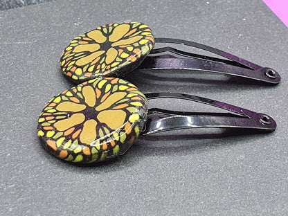 19.Pinces â cheveux" Couleur d'automne"