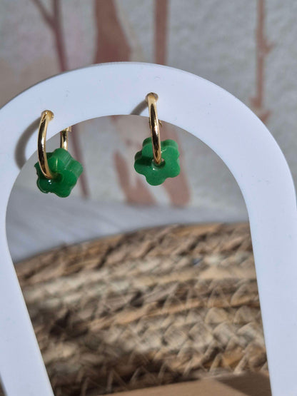 619. Boucles d'oreilles "Petites fleurs"