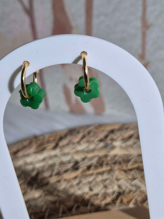 619. Boucles d'oreilles "Petites fleurs"
