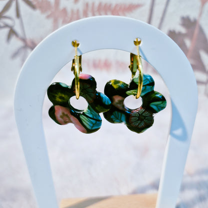 641. Boucles d'oreilles "Souvenirs de vacances"