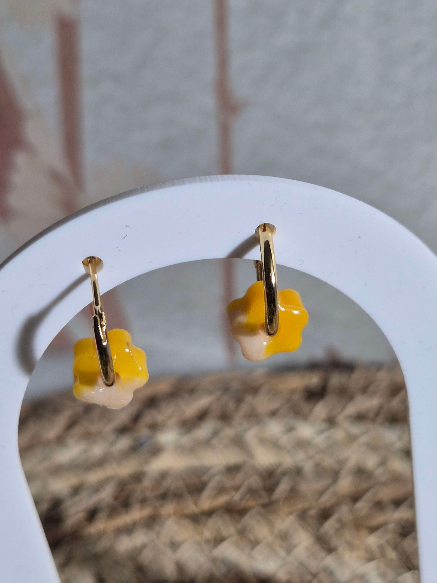 620. Boucles d'oreilles"petites fleurs"