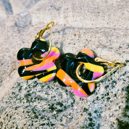 640. Boucles d'oreilles "Souvenirs de vacances"