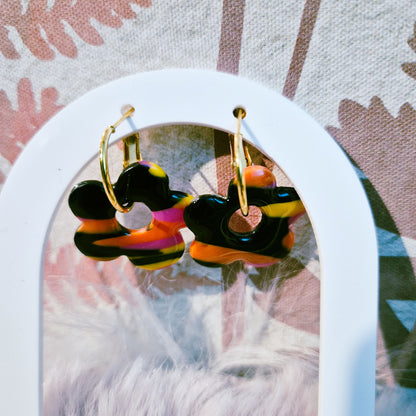 640. Boucles d'oreilles "Souvenirs de vacances"