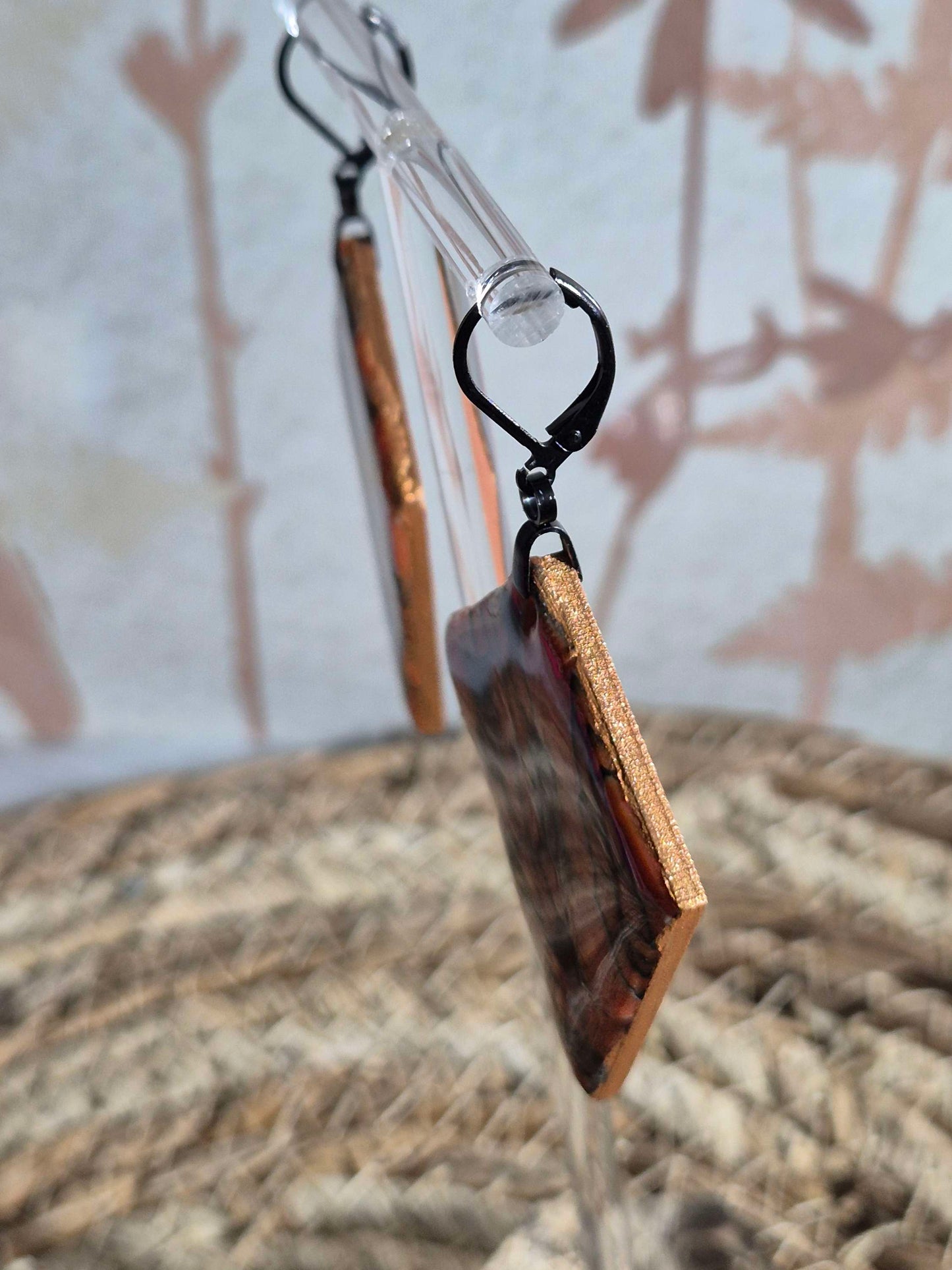 626. Boucles d'oreilles"géométrie"