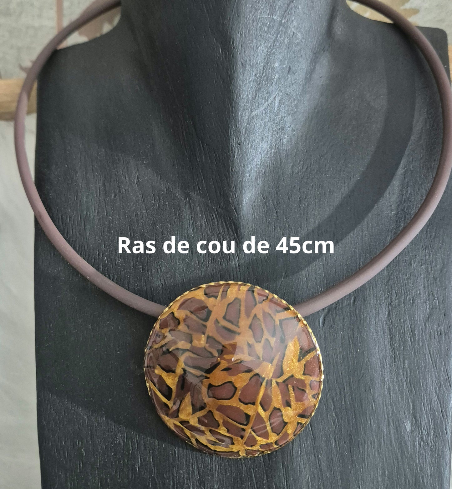 593. Collier" Leopard"