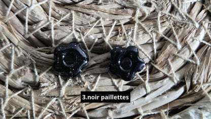 613. Boucles d'oreilles "petites fleurs"