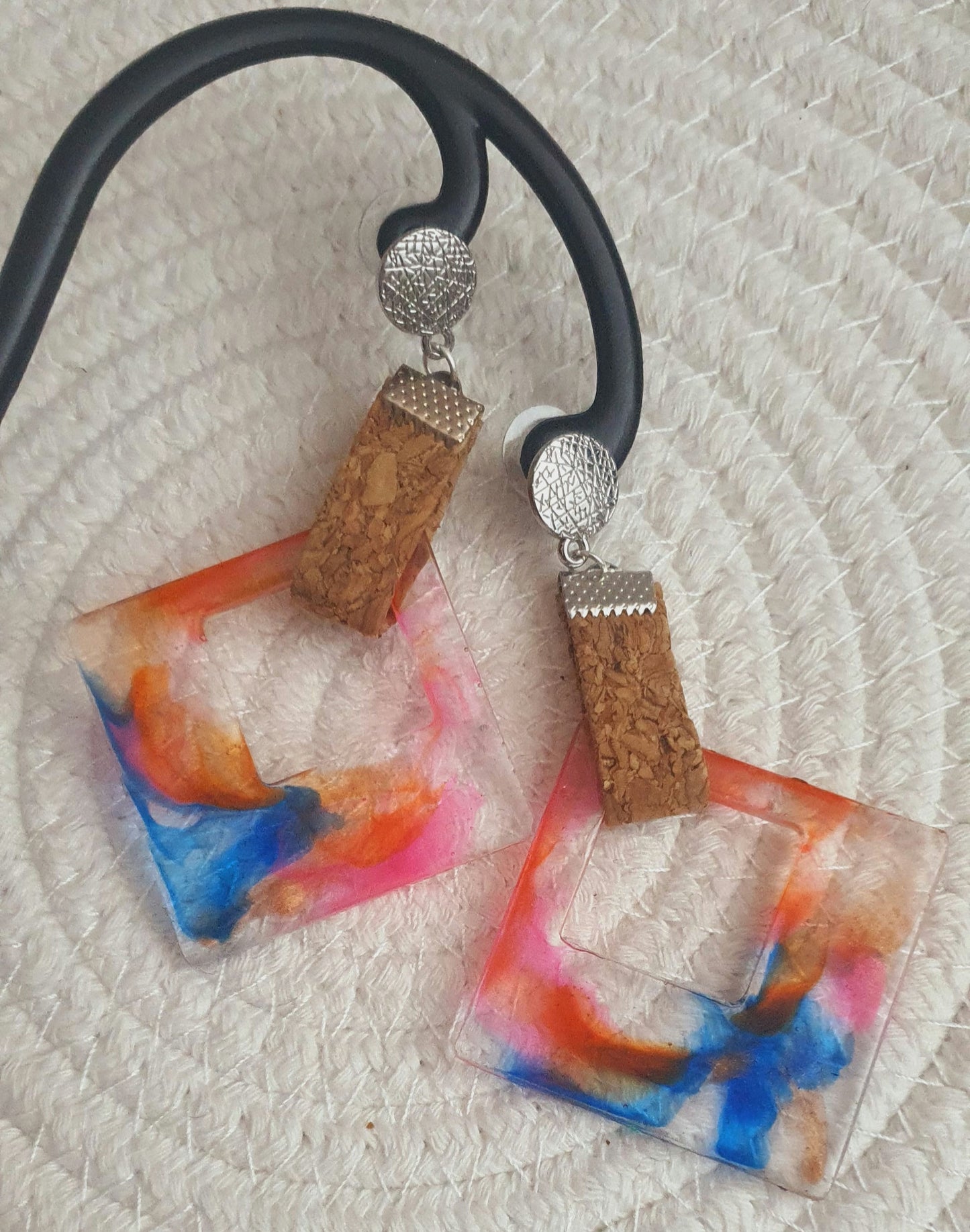 406/Ohrringe: „Spiele der Transparenz“