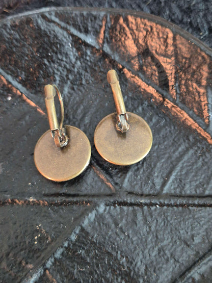 610.Boucles d'oreilles "Magnifique bouquet"