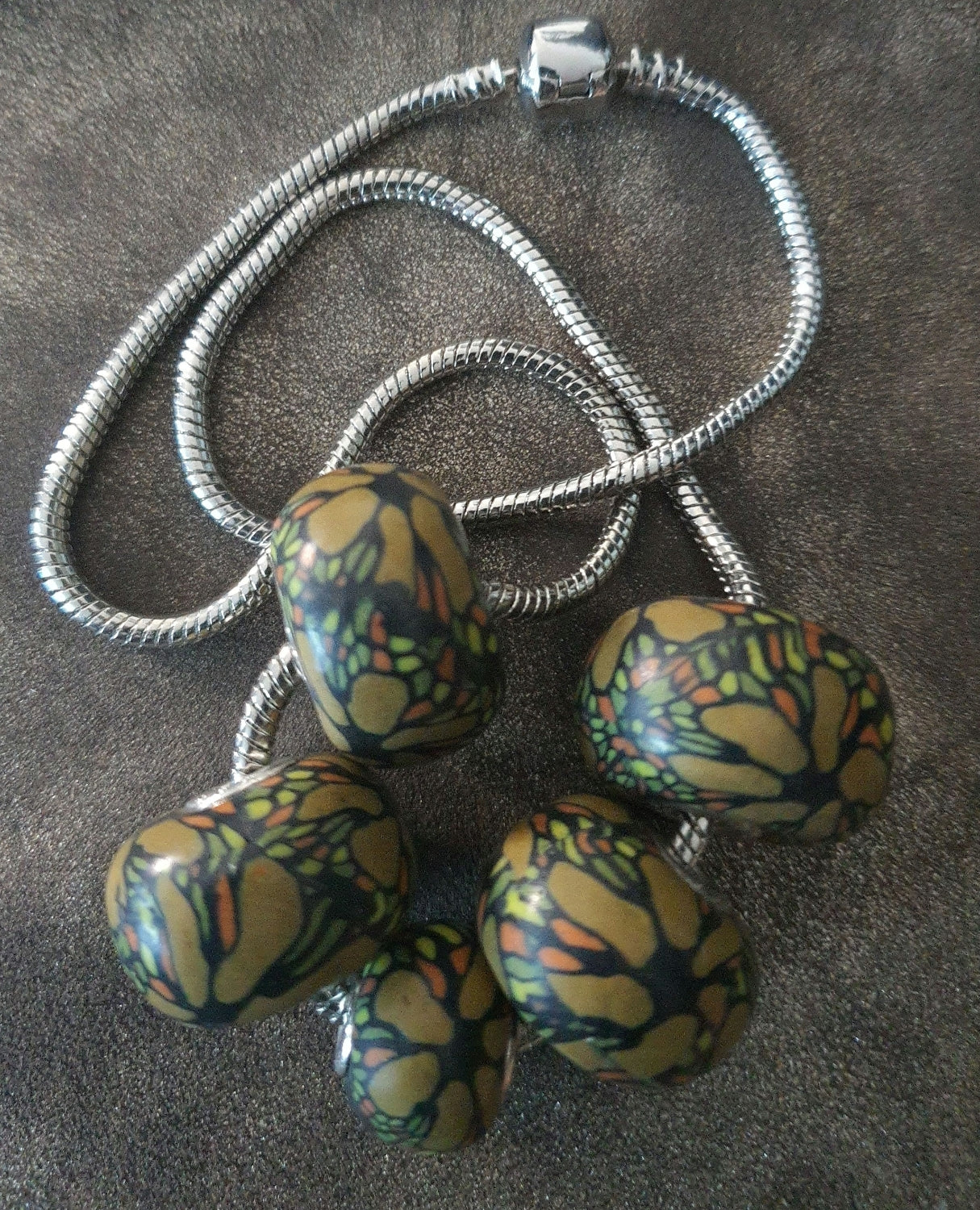 20.Parure " Couleur d'automne"
