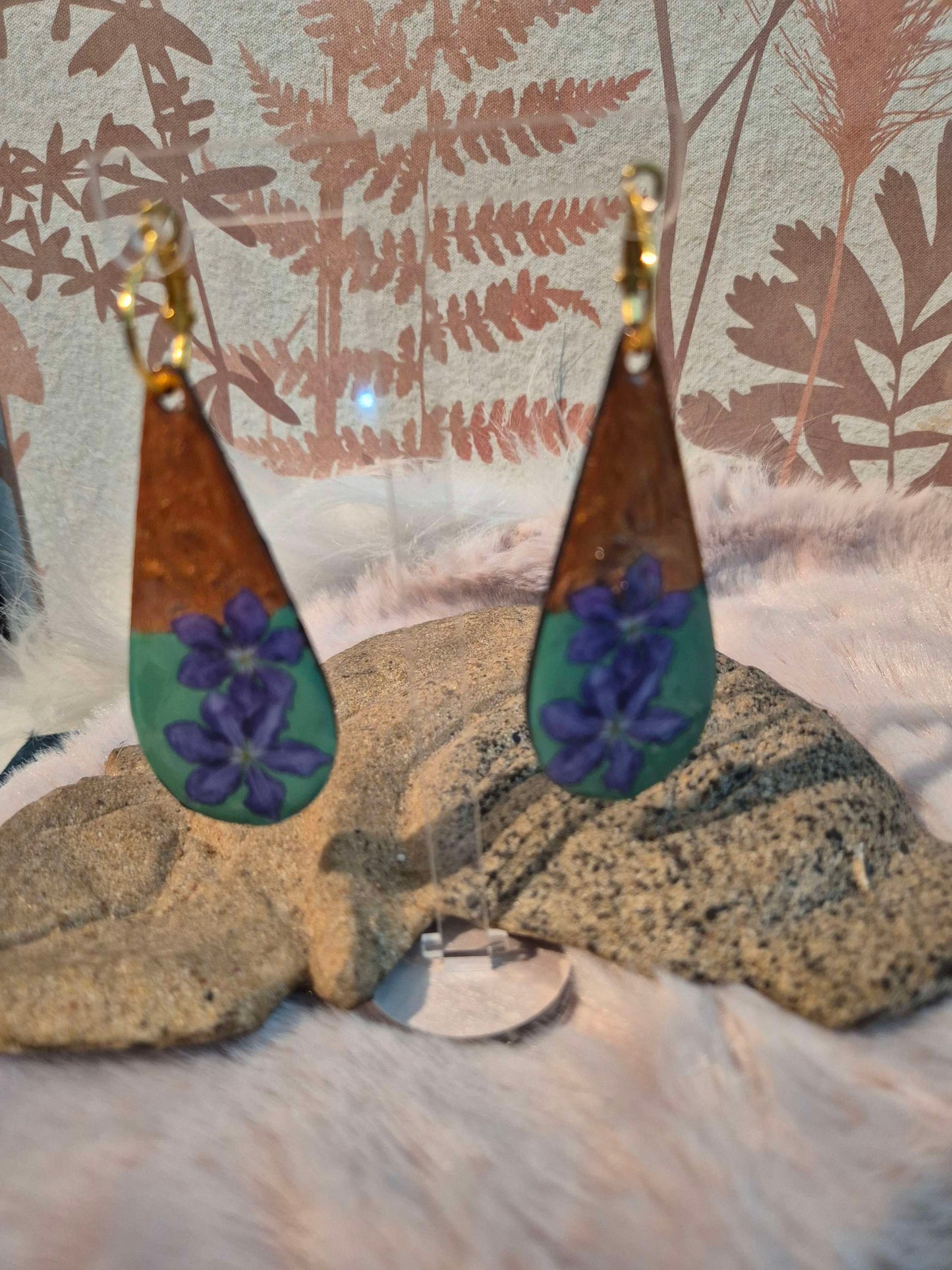 644. Boucles d'oreilles "Tendance chic"